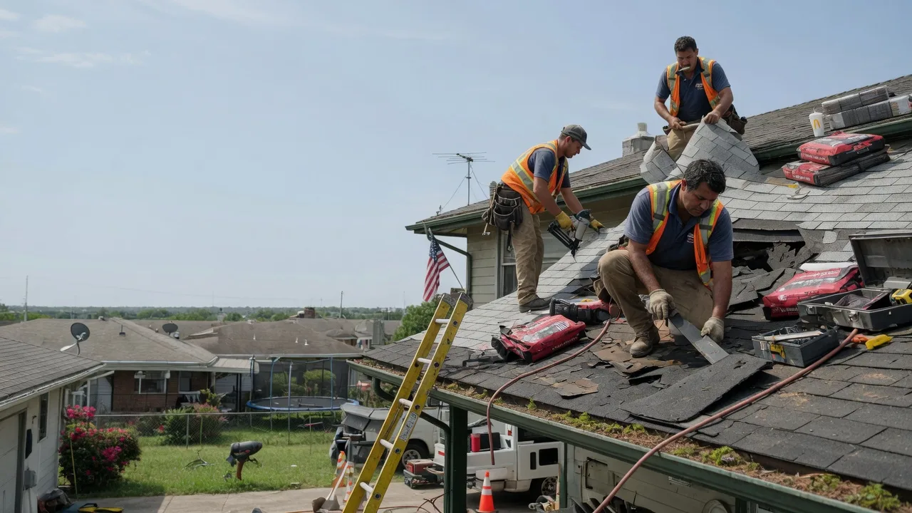 Roof Repair in Terral, OK near me